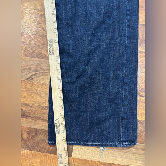 Reclaim Men’s Jeans Size 34x34 Relaxed Boot Leg Dark Wash Mid Rise - Picture 5 of 7